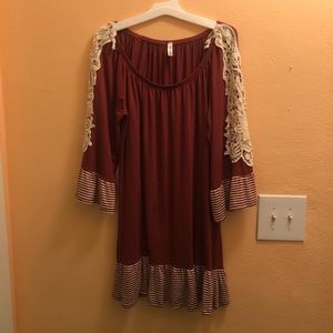 Lace Detail Summer Dress